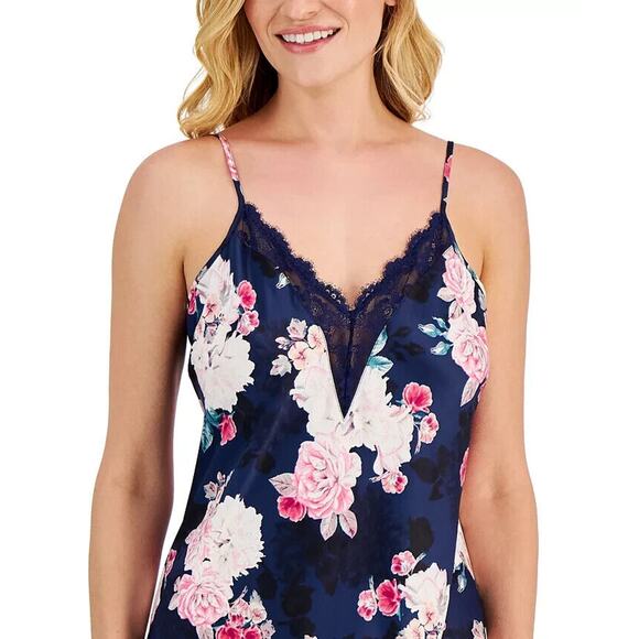 INC International Concepts Women's Bouquet Lace-Trim Nightgown Small NWT - Picture 3 of 3